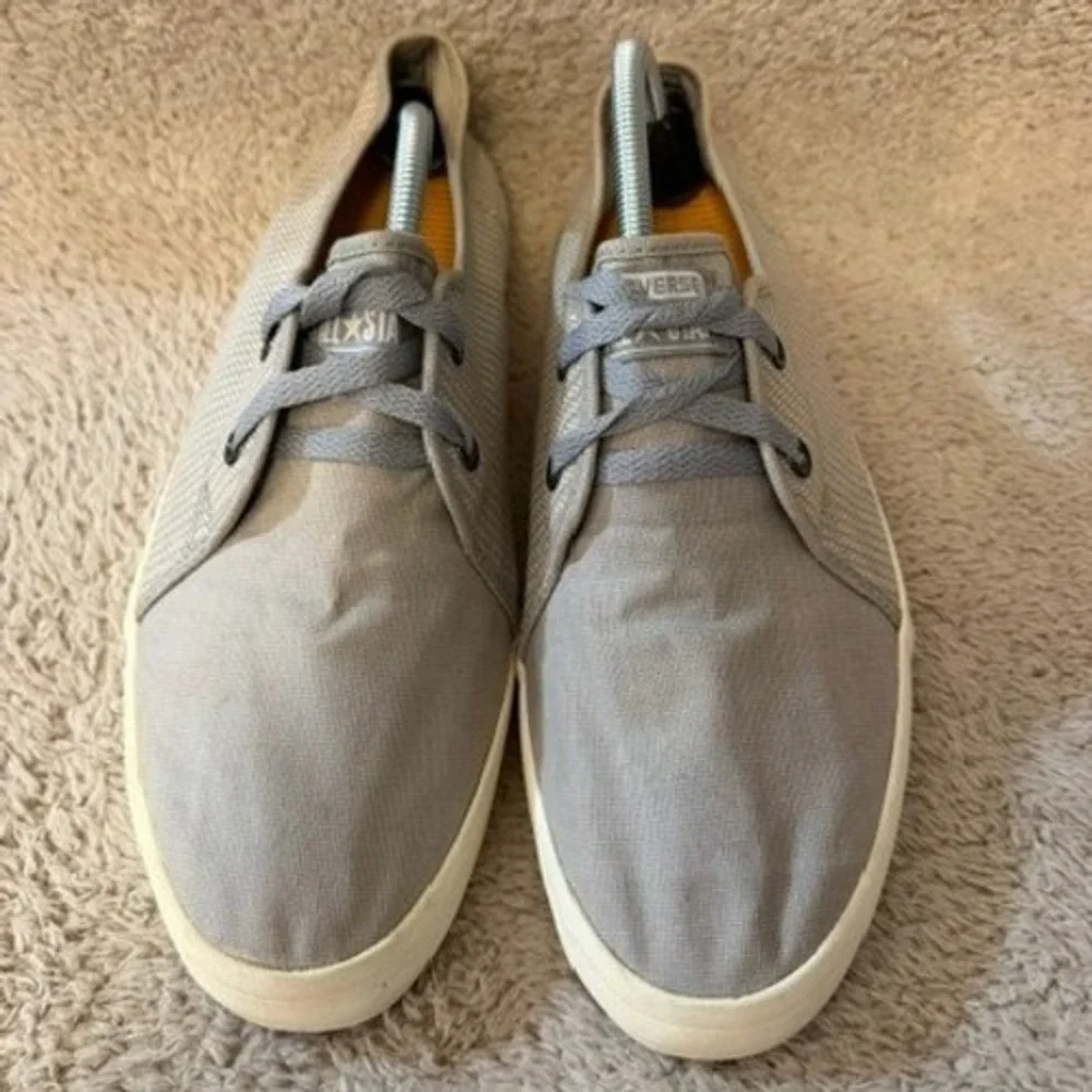 Converse All Star Riff Mens Size 11 Grey Tan Low Top Textile Shoes Sneakers - Picture 3 of 10